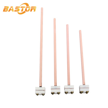 Small diameter b s r probe type Platinum rhodium temperature sensor thermocouple